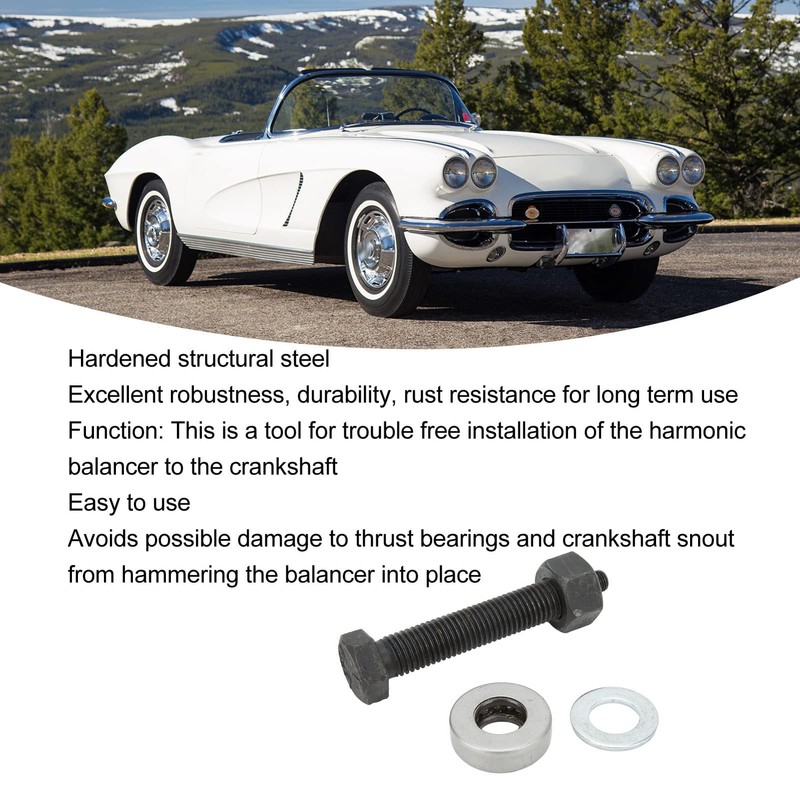 Leapiture Harmonic Balancer Vehicle Accessories Car Parts Replacement for GEN
