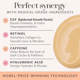 SKINWIT Crema antienvejecimiento para ojos: reduce las ojeras, la hinchazón y las líneas finas. Tratamiento intensivo reafirmante e hidratante con EGF