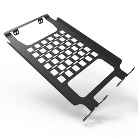 CLAMBER Overhead Molle Panel Roof Rack for Jeep Wrangler JL JLU 2018-2025 & Gladiator JT 2020-2025 / Exterior Accessories/ No Drilling (Not Applicable with Electric Soft-top Models)