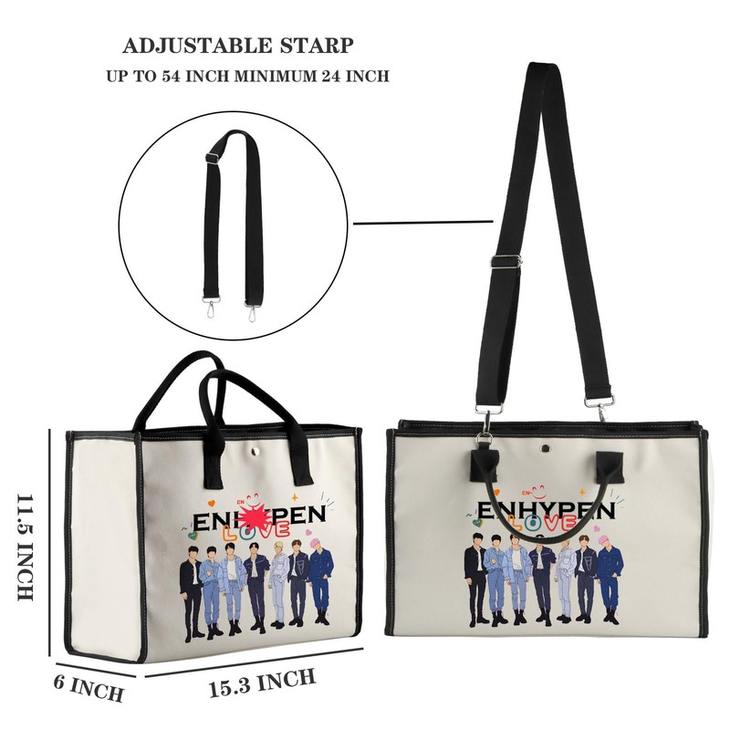 Zuo Bao Korean Group Tote Bag K-Pop Singer Lover Gift