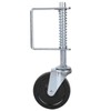 Spring Loaded Gate Caster, 360° Swivel Fence Gate Wheels,110Lbs Load
