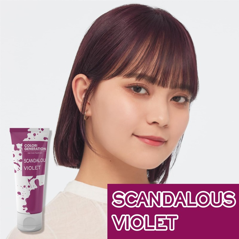 Colorr Generation Scandalous Violet with Red Filled Violet