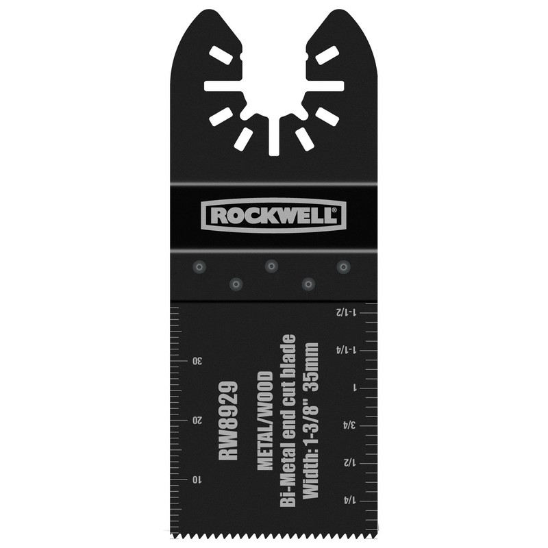 Rockwell RW8981K Sonicrafter End Cut Blades with Universal Fit System,