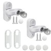 Window Sash Jammer Locks Set 2 PCS Window Locks and