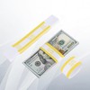NUCOUN Currency Band Bundles,Self-Adhesive,Money Bands for Cash,Bills Currency Straps,Organizer Dollar,$1000