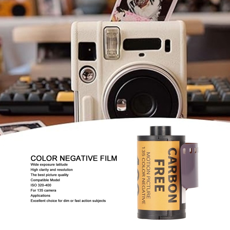 35mm Color Film 18 Exposures 320‑400 Fine Grain Wide Exposure