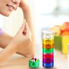 Sieral 2 Set 7 Days Stackable Pill Organizers 7 Compartments