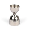 Stainless Steel Jigger shot glass Double Sided Peg Measure (60ml