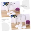 ORFOFE 6pcs Adjustable Doll Display Stand Portable Doll Holder Figures