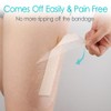 Waterproof Knee Replacement Surgery Silicone Bandage | 4x10 Inch Shower