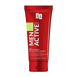 AA Men Active Care 3-in-1 Exfoliating Facial Cleanser 150 ml