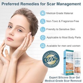 Crema Avanzada Para Cicatrices, Gel De Silicona Para Cicatrices, Trata Cicatrices Antiguas Y Nuevas, Reduce La Apariencia De Cicatrices En El Cuerpo, El Rostro, Las Estrías, Las Cicatrices Qui
