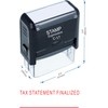 stampexpression - Tax Statement Finalized with Line Office Self Inking