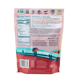 Seven Sundays Farmers Market Organic Almond Date Currant Muesli Cereal - 12 Oz Pouch - Certified Gluten Free Muesli - Non GMO, No Refined Sugar and Kosher