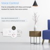 WiFi Digital Thermostat Outlet Plug 16A Outlet Tuya App Voice