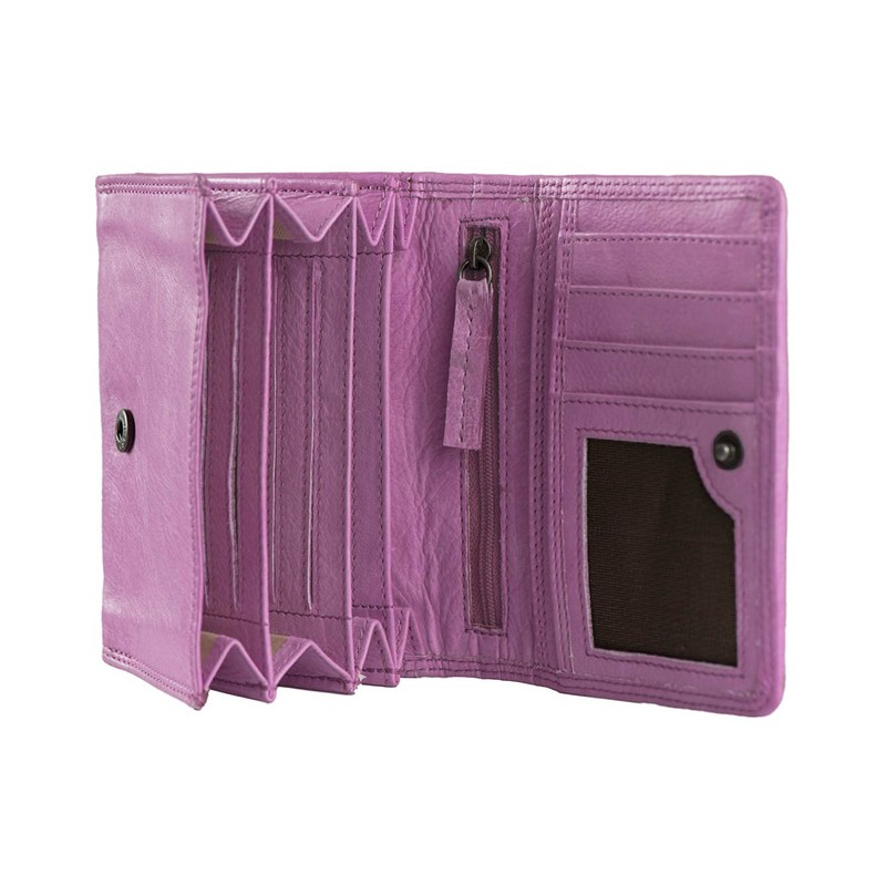 The Chesterfield Brand Maui RFID Leather Wallet 13 cm, pink,