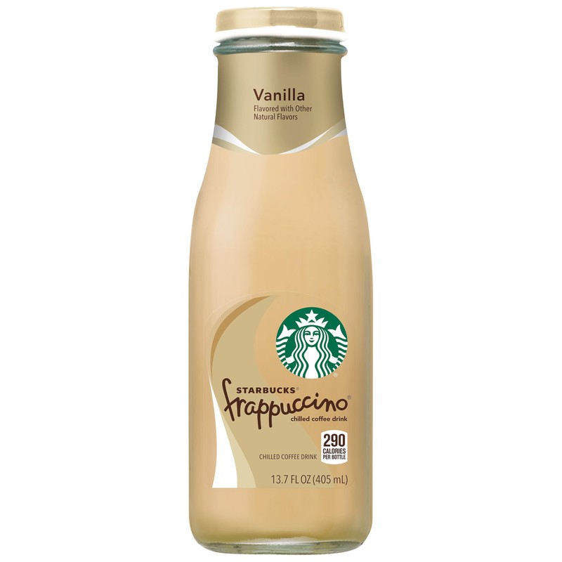 Starbucks Frappuccino Coffee Drink, Vanilla, 13.7 Fl Oz (Pack of
