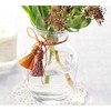 PASEO FT-20CR-6 Decorative Tassels, 2.8 inches (7 cm), Pack of