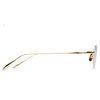 Dita SINCETTA DTX145-A-01 Eyeglass Frame Yellow Gold w/ Clear Demo