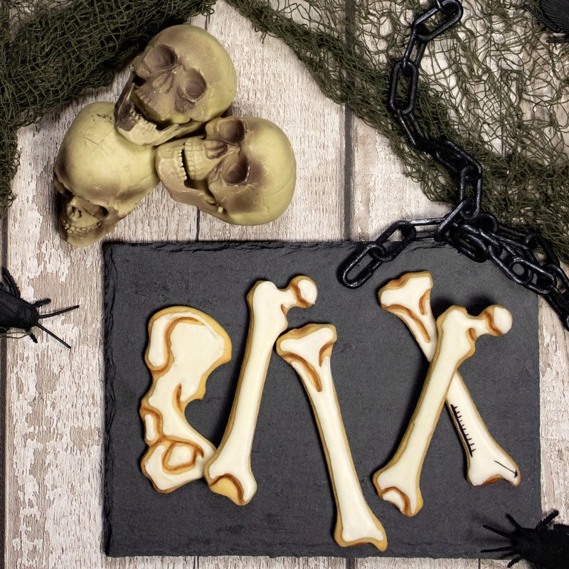 Set of 3 Cookie Cutters (Hip, Thigh & Shin Bones)