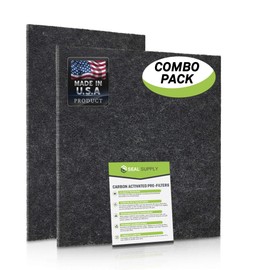 Seal Supply Idylis C & Idylis D Combo Pack Activated Carbon Pre Filters Compatible with Idylis Purifier Models IAF-H-100C & IAF-H-100D for Model IAP-10-280 (1 of Each)