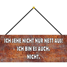 Schatzmix Tin-Plate Sign, Sheet metal, Multicoloured, 27x10 cm