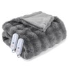 TiMiCalda Heated Blanket Electric Queen- 84"x90" Soft Thick Bubble Electric