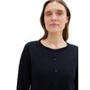 TOM TAILOR Women's Basic Cardigan with Crew Neck, 10668 -