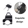 Motorcycle Handlebars Padlock Motorcycle Helmet Lock Universal Motorcycle Helmet Security