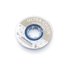 1 rollo/15 pies de cadenas elásticas dentales para ortodoncia, cadena de goma ultra elástica dental, larga, corta y cerrada (azul oscuro, continua)