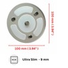 MARVIX LED Spotlight 12V 24V - 100mm Surface Mounted Slim