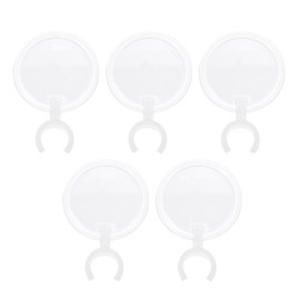 Didiseaon 5PCS Drill Pen Magnifying Lens Diamond Pen Magnifying Glass Art Painting Magnifier with Clamp Clip- on Pen Magnifier for Nail Art 5D Painting with Diamonds