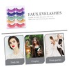 Minkissy 15pairs Faux Eyelashes Natural Look Easy to Apply False