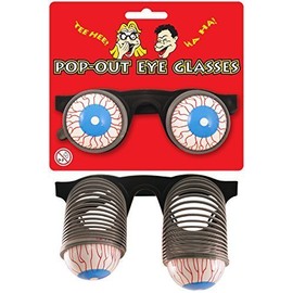 1 x Pop Out Eyes Novelty Glasses