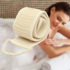 Luffa Schwamm Rückenschrubber für Bad und Dusche uffa Körperpad mit