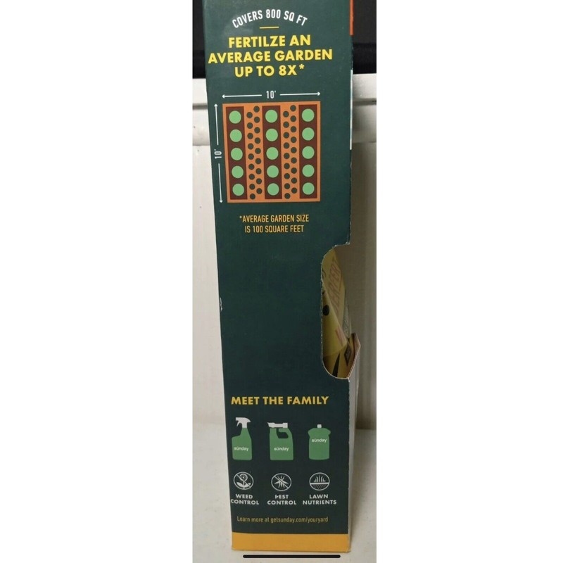Sunday NEW Sunday Wonderfert Lawn All-Purpose Lawn Jumpstart Fertilizer Multi-Use