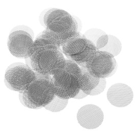MECCANIXITY Pipe Screen Stainless Steel Screens, 13/16 Inch (20mm) Diameter for Pipe Filter, Pack of 100
