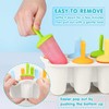 Miaowoof Silicone Popsicles Molds for Toddlers, 8-Cavity Non-BPA Premium Silicone