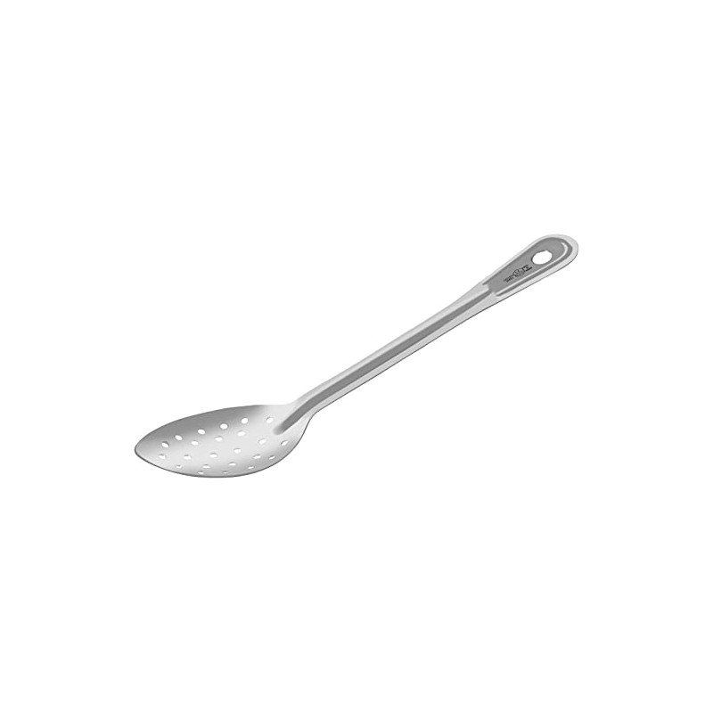 Chef Inox Stainless Steel Perforated Basting Spoon, 280 mm Size
