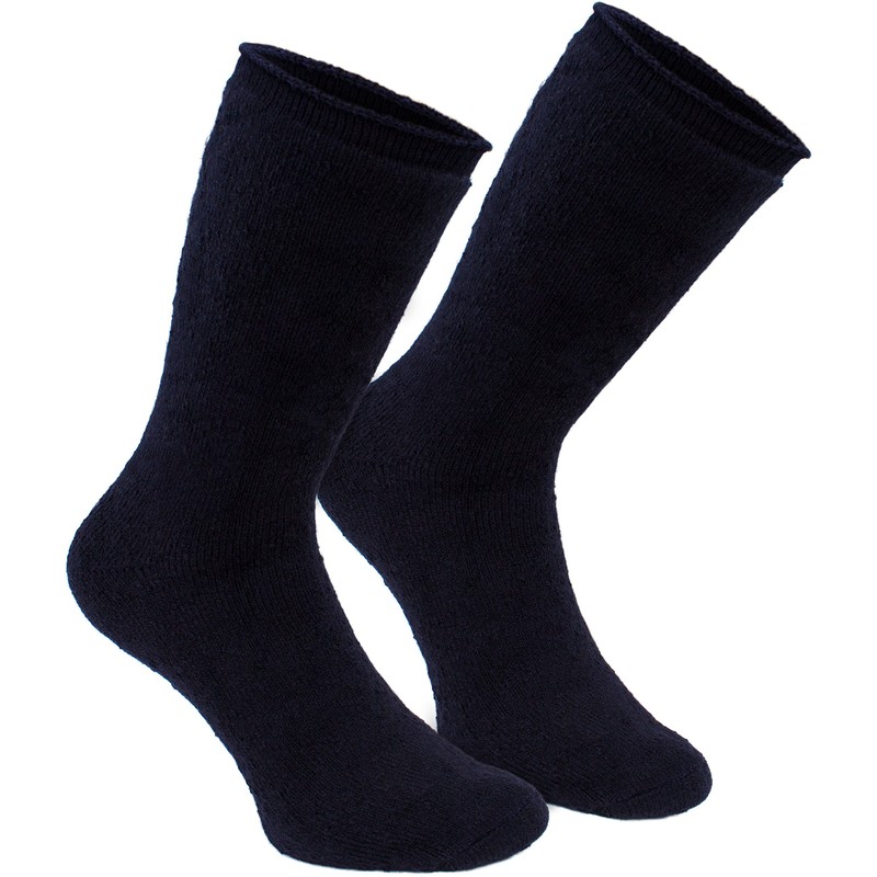 Brubaker 2 pairs of Heat my Feet thermal socks, darkblue,