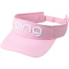 PING Golf Deo.0 Women's Visor HW-L222 PK 36180 (Pink/FF/Lady's)