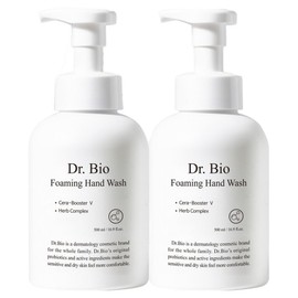 Dr. Bio Foaming Hand Wash, 500g, 500ml, 2 units / 닥터바이오 포밍 핸드워시, 500g, 500ml, 2개