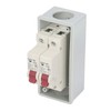 Distribution Box IP65 Waterproof 2 Way Flame Retardant MCB C