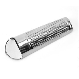 Silver Multifunctional Kitchen Stainless Steel Ginger Garlic Nutmeg Grater Nut Walnut Lemon Hand Planer Tool Lemon Professional Kitchen Tool,Peeling, Grating and Slicing Tools