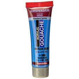 ターレンス アクリルガッシュ アムステルダム アクリリックガッシュ リフレックスブルー AAG20590 20ml(6号)