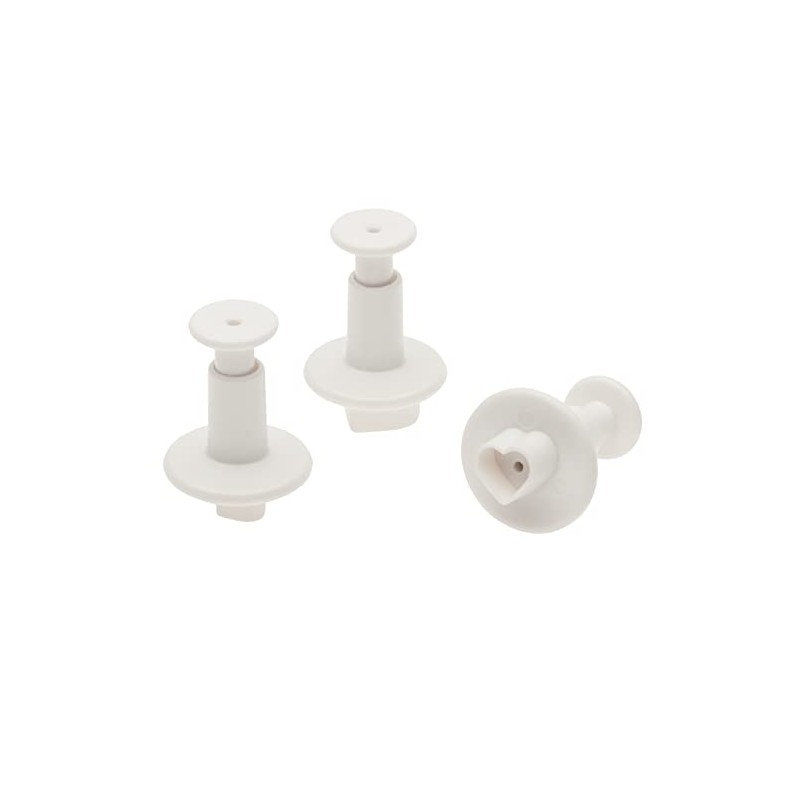 Ateco Set of 3 Sugar Paste Heart Cutters