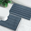 Yimobra Washable Bathroom Rugs Sets 2 piece, Non Slip and