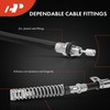 A-Premium Rear Passenger Side Parking Brake Cable Assembly Compatible with