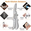Kitchen Shears Heavy Duty Kitchen Scissors Poultry Shears, Stainless Steel