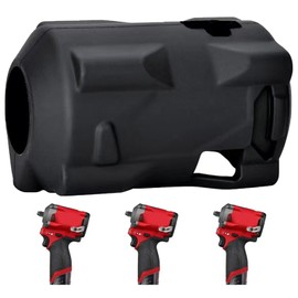 49-16-2554 M12 Fuel Stubby Impact Wrench Cover Protective Boot, Impact Wrench Boot Fits for Milwaukee M12 Impact 3/8 in and 1/2 in, Stubby Impact Wrenches 2554-20 2555-20 and 2555P-20